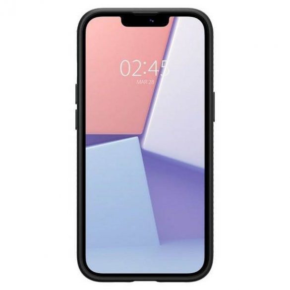 Husă Spigen Liquid Air iPhone 13 Mini 5,4 inchi, neagră/negru ACS03315