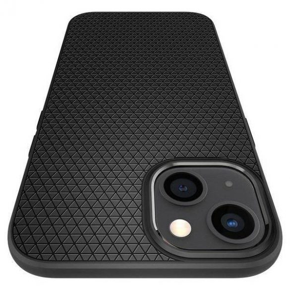 Husă Spigen Liquid Air iPhone 13 Mini 5,4 inchi, neagră/negru ACS03315