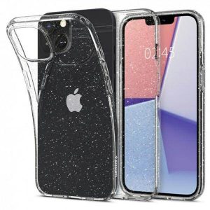 Spigen Cristal Lichid Glitter iPhone 13 / 14 / 15 6.1" cristal de cuarț 48110