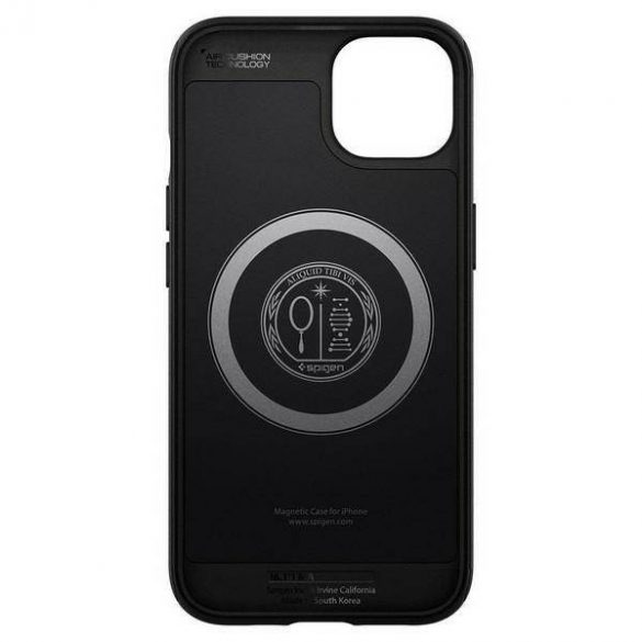 Spigen Mag Armor iPhone 13 / 14 / 15 6.1" czarny mat/negru mat ACS03546