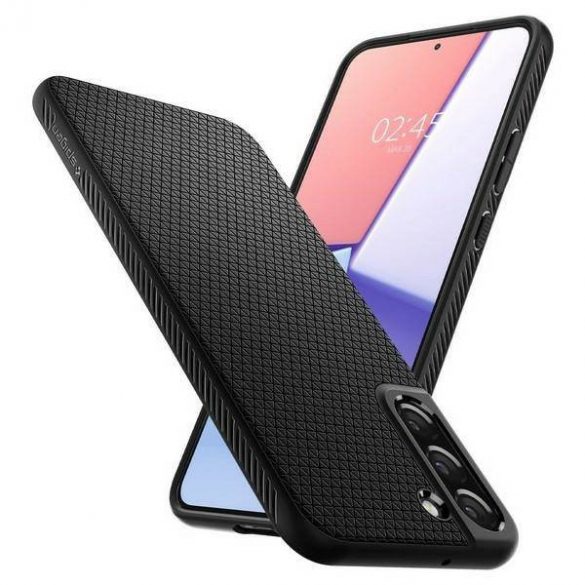 Husa Spigen Liquid Air Samsung S901 S22 negru/negru mat ACS03987