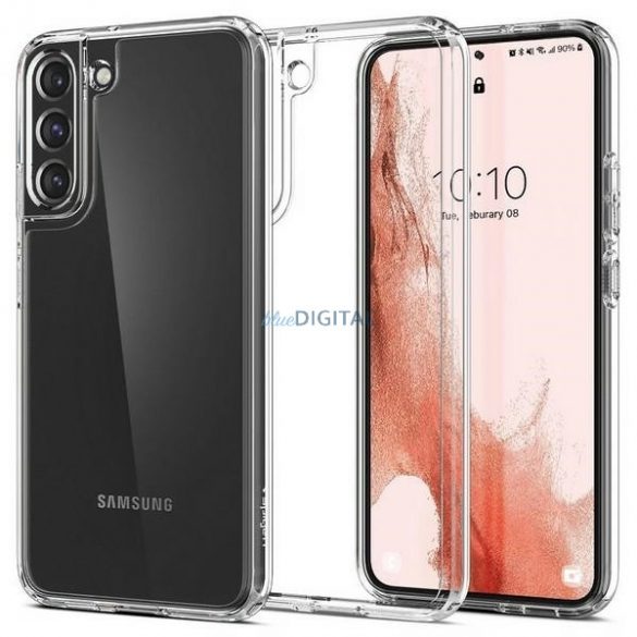 Geantă Spigen Ultra Hybrid Samsung Galaxy S22 - transparentă