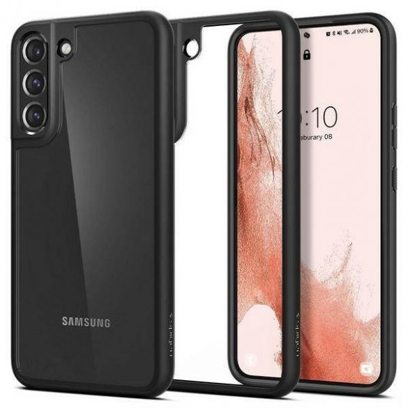 Husa Spigen Ultra Hybrid Samsung S901 S22 Matte Black ACS03989