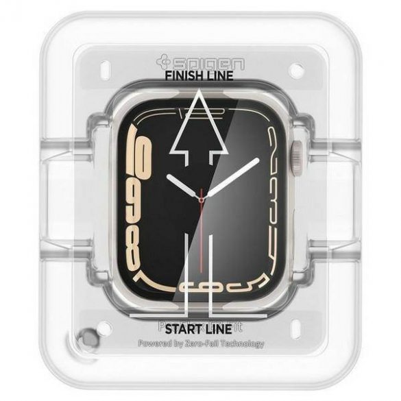 Spigen ProFlex EZ FIT Apple Watch 7 45mm 2szt./2buc AFL04051 Szkło Hybrydowe