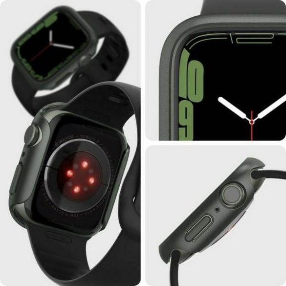 Spigen Thin Fit Apple Watch 7 45 mm zielony/verde militar ACS04175