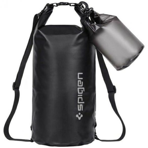 Geanta impermeabila universala Spigen A630 czarny/black uniwersalne dwie torby wodoodporne (20L sau 2L) AMP04534 carcasa