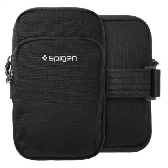 Bandă de braț Spigen Dynamic Shield czarny/ black opaska na ramię AMP04617