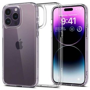 Husă Spigen Ultra Hybrid iPhone 14 Pro Max 6,7" przezroczysty/crystal clear ACS04816