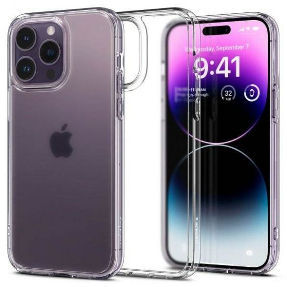 Husă Spigen Ultra Hybrid iPhone 14 Pro Max 6,7" transparentă ACS04823