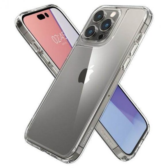 Carcasa Spigen Quartz Hybrid iPhone 14 Pro Max 6,7" przezroczysty/crystal clear ACS04830