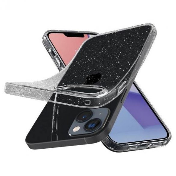 Spigen Cristal lichid Glitter iPhone 14 Plus / 15 Plus 6,7" Cristal cu sclipici ACS04888