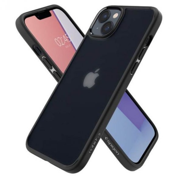 Spigen Ultra Hybrid iPhone 14 Plus / 15 Plus 6,7" negru înghețat ACS04901