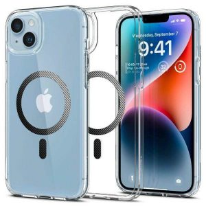 Spigen Ultra Hybrid MAG iPhone 14 Plus / 15 Plus 6,7" Magsafe fibră de carbon ACS04904