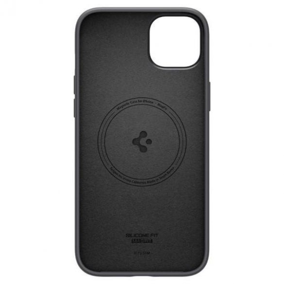 Spigen Silicone Fit iPhone 14 Plus / 15 Plus 6,7" MAG Magsafe czarny/negru ACS04920