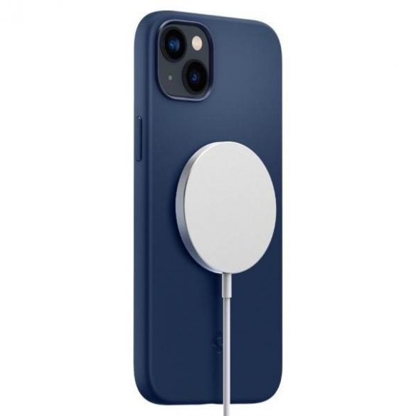 Spigen Silicone Fit iPhone 14 Plus / 15 Plus 6,7" MAG Magsafe granatowy/bleumarin ACS04921