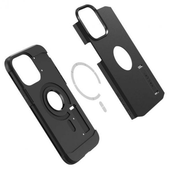 Husă Spigen Tough Armor MAG pentru iPhone 14 Pro 6,1 inchi, neagră/czarny ACS04985