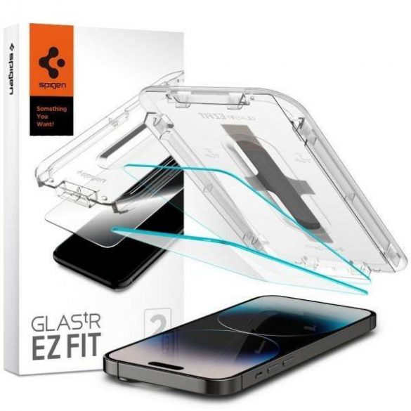 Spigen Glas.TR iPhone 14 Pro Max 2szt./2buc "EZ FIT" AGL05202 szkło hartowane protector de ecran