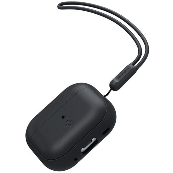 Curea de fixare din silicon Spigen AirPods Pro 1/2 czarny/negru ACS05479