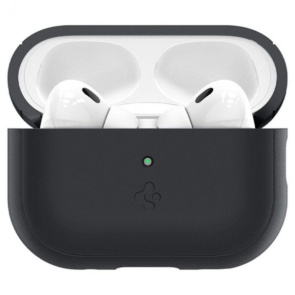 Curea de fixare din silicon Spigen AirPods Pro 1/2 czarny/negru ACS05479