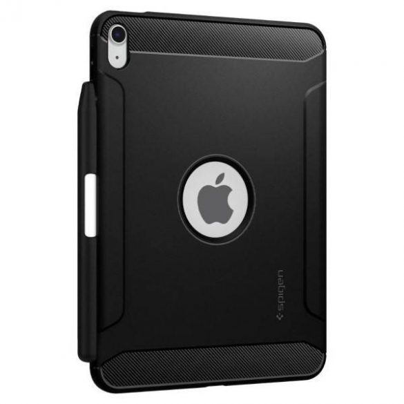 Husă Spigen Rugged Armor pentru iPad 10,9 2022 negru/negru mat ACS05552