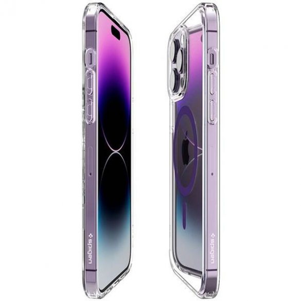 Husa Spigen Ultra Hybrid MAG iPhone 14 Pro Max 6,7" Magsafe fioletowy/deep purple ACS05581