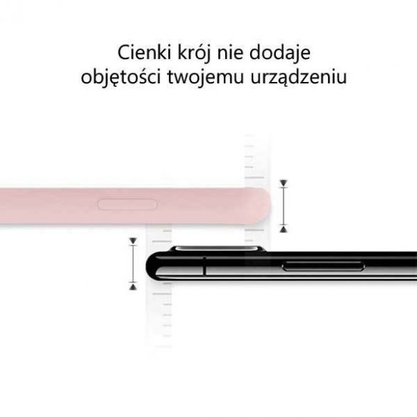 Husă din silicon Mercury pentru iPhone 13 Pro 6,1" rożowo-piaskowy/nisip roz