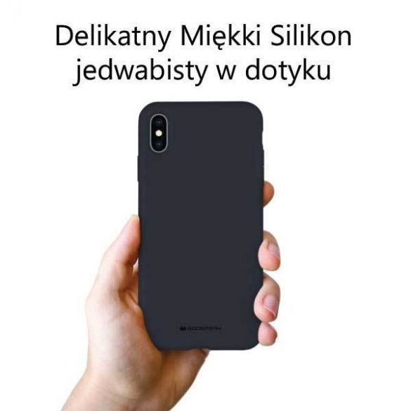 Husă Mercury din silicon pentru iPhone 13 Pro 6,1" granatowy/marine