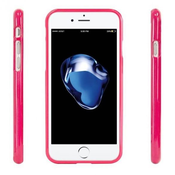 Husă Mercury Jelly iPhone 14 Plus / 15 Plus 6.7" rożowy/hotpink