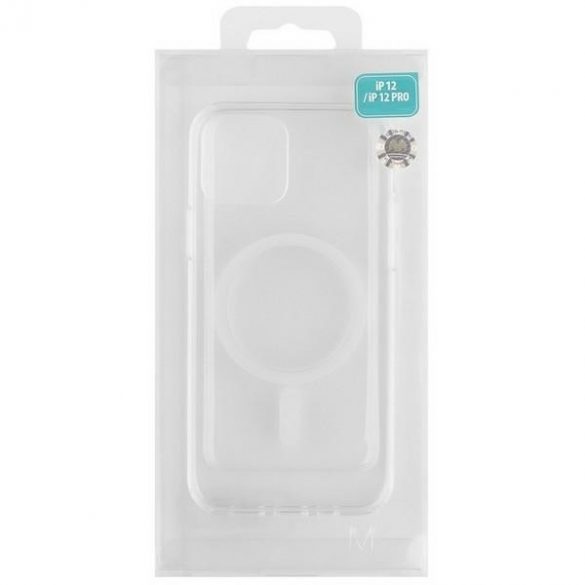 Mercur Husă MagSafe iPhone 12/12 Pro 6,1 transparent"