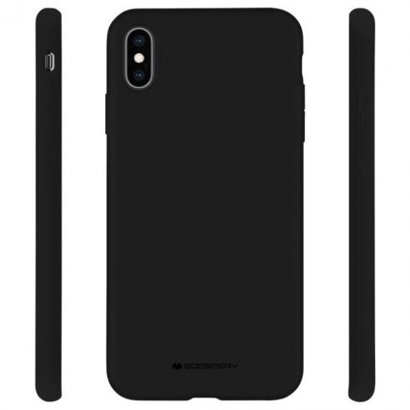 Mercury Silicone iPhone 15 Plus / 14 Plus 6.7" czarny/negru