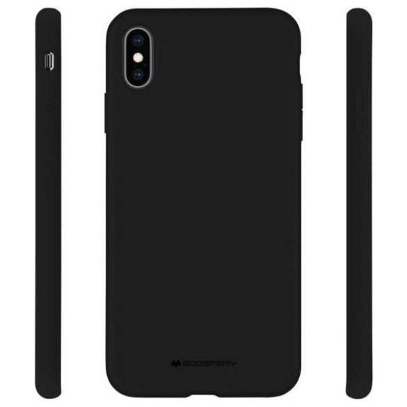 Mercury silicon iPhone 15 Pro 6,1 czarny/negru"