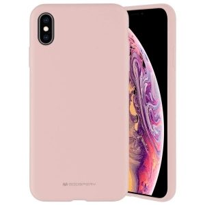 Mercury Silicone iPhone 15 Pro 6,1 różowo-piaskowy/roz-nisip"