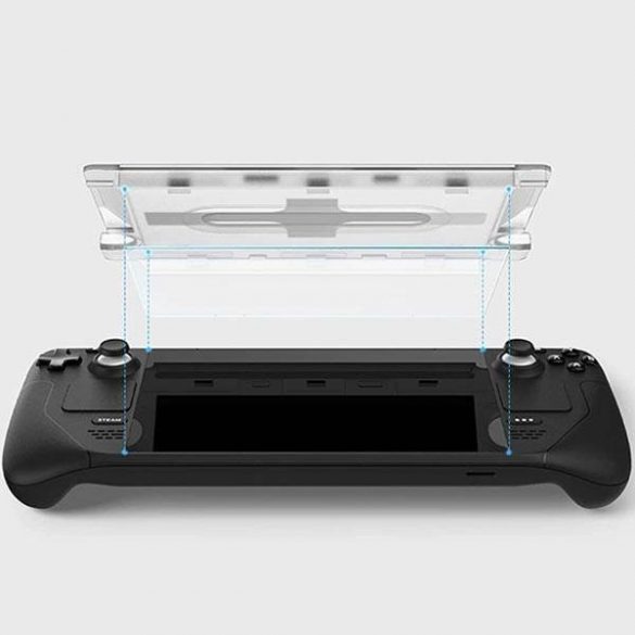 Protector de ecran Spigen Glas.TR Steam Deck "EZ FIT" szkło hartowane AGL05600