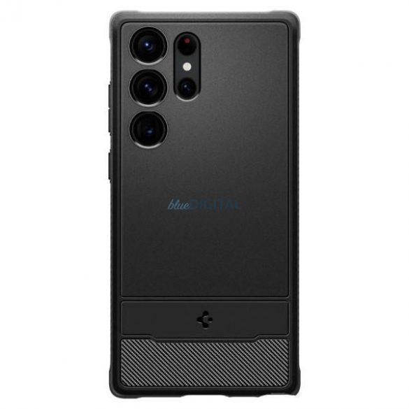 Spigen Rugged Armor Samsung S23 Ultra negru / negru mat ACS05613 husă