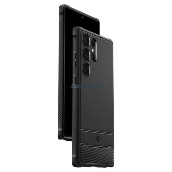 Spigen Rugged Armor Samsung S23 Ultra negru / negru mat ACS05613 husă