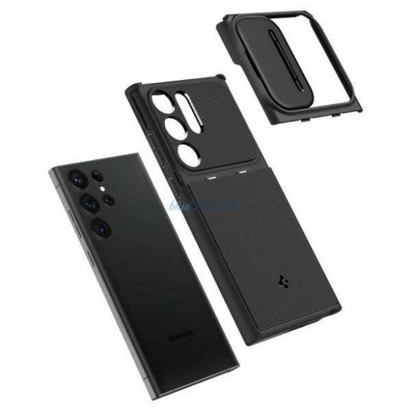 Spigen Optik Armor Samsung S23 Ultra czarny/negru ACS05639