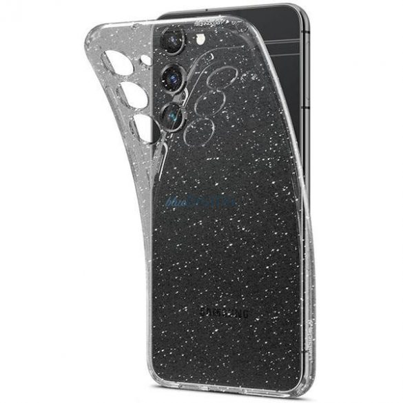 Carcasa Spigen Liquid Crystal Samsung S23 cu sclipici ACS05710