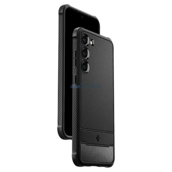 Spigen Rugged Armor Samsung S23 negru / negru mat ACS05711 husă