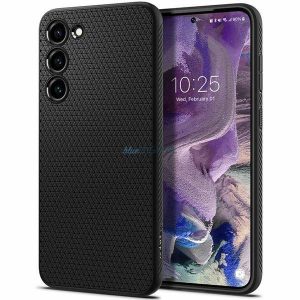 Spigen Liquid Air Samsung S23 negru / negru mat ACS05712 husă