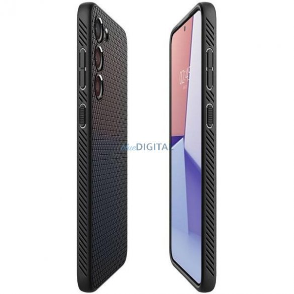 Spigen Liquid Air Samsung S23 negru / negru mat ACS05712 husă