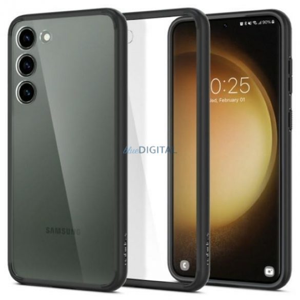 Husa Spigen Ultra Hybrid Samsung S23 neagra mat ACS05715