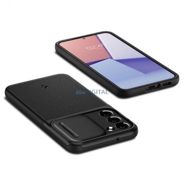 Spigen Optik Armor Samsung S23 czarny/negru ACS05733