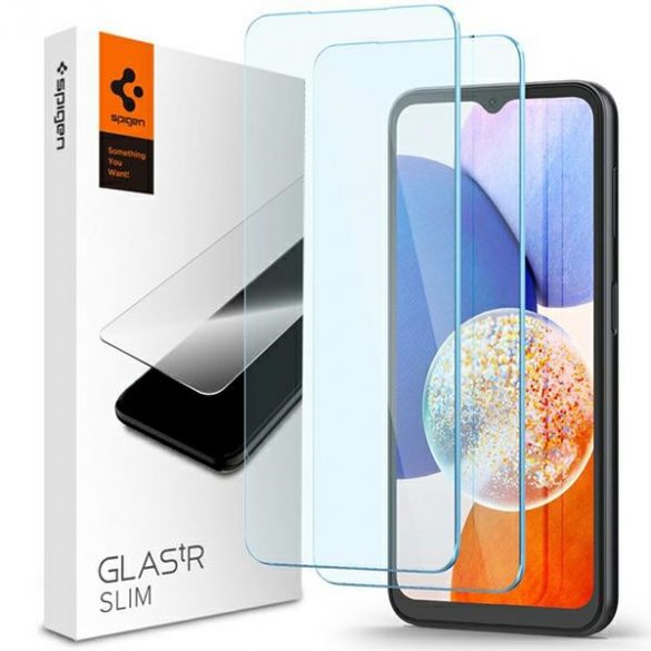 Spigen Glas.TR Slim Sam A14 4G/5G A145 /A146 2szt./2buc AGL05971 szkło hartowane