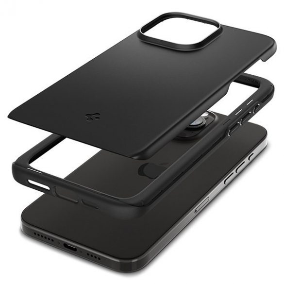 Spigen Thin Fit iPhone 15 Pro Max 6.7 czarny/negru ACS06544"