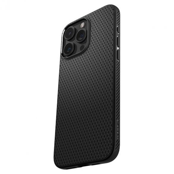 Spigen Liquid Air iPhone 15 Pro Max 6,7 czarny/negru mat"