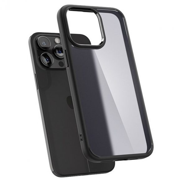 Spigen Ultra Hybrid iPhone 15 Pro Max 6,7 negru înghețat ACS06568"