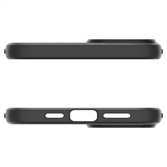 Spigen Liquid Air iPhone 15 / 14/ 13 6.1" negru/matte negru ACS06790