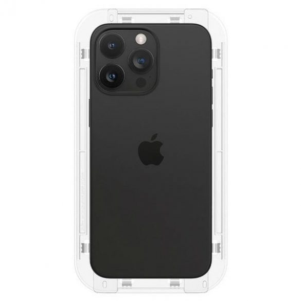 Spigen Glas.TR FC iPhone 15 Pro Max 6.7 "EZ FIT" szkło hartowane czarna ramka AGL06879"