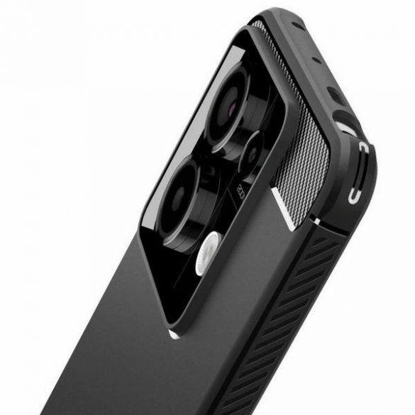 Spigen Rugged Armor Xiaomi Redmi Note 13 Pro 5G / Poco X6 5G czarny/negru mat ACS07254