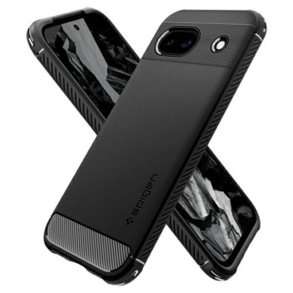 Spigen Rugged Armor Google Pixel 8a czarny/negru ACS07259